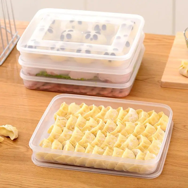 Stackable Transparent Fridge Food Storage Organizer Box | PP Food Storage Container SPOT