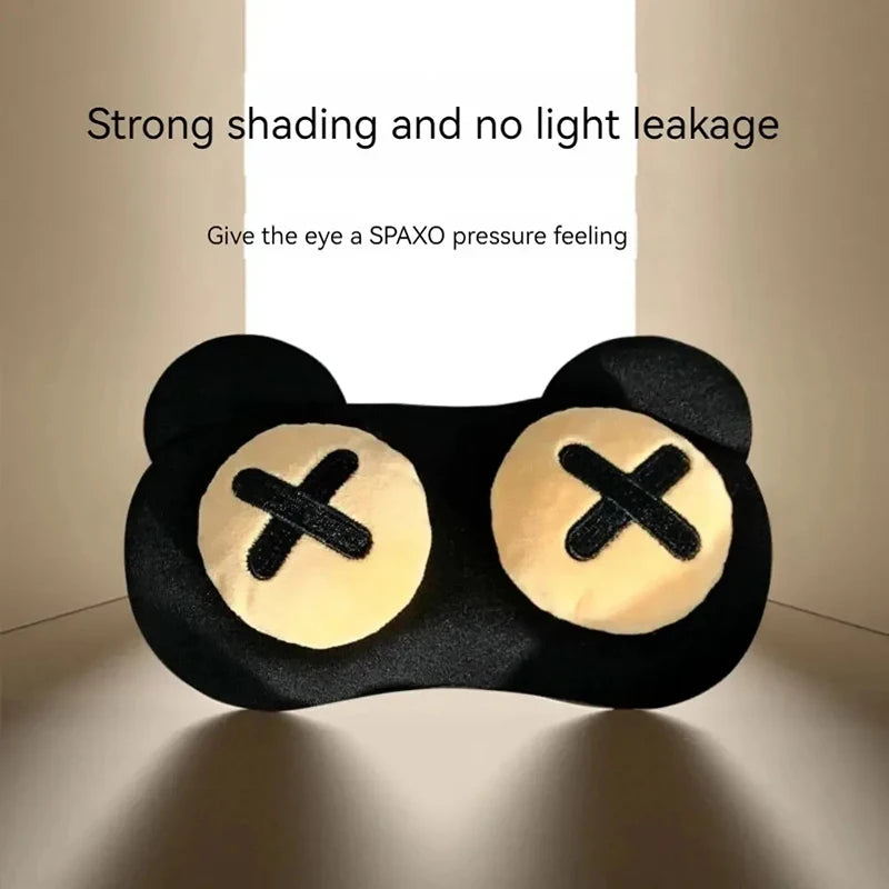 Cute Cartoon Sleep Mask – Light Blocking, Adjustable Kids & Adults Sleep Eye Mask SPOT