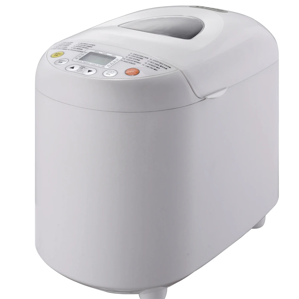 Stainless Steel Bread Maker – 19 Programs, LED Display, 1.5lb Automatic Bread Maker SPOT
