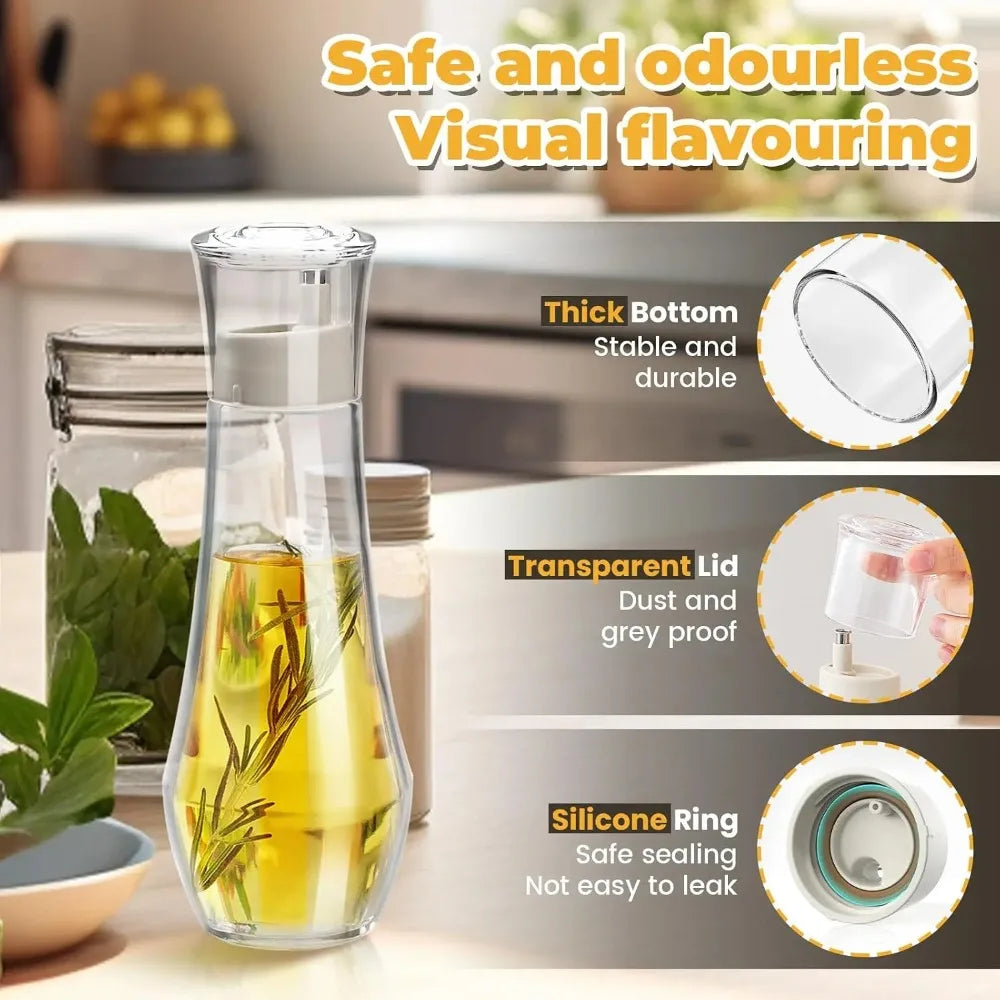 Leak-Proof Glass Dispenser Bottle with Non-Drip Steel Spout Glass Dispenser Bottle SPOT