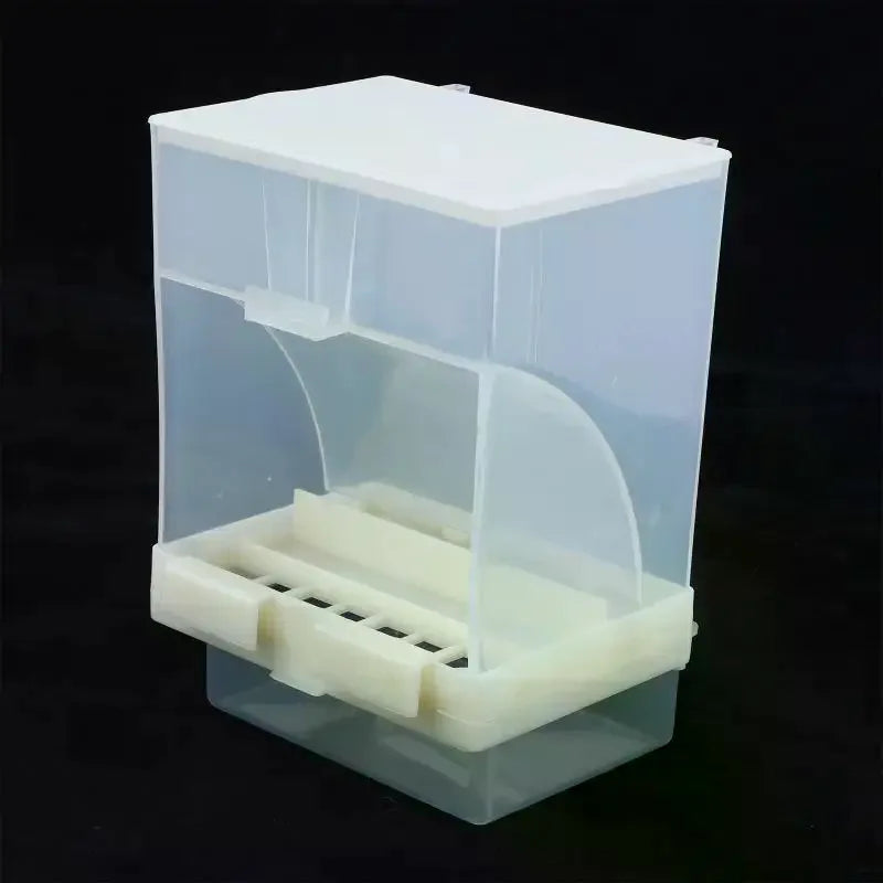 Anti-Spill Parrot Feeder – BPA-Free Bird Cage Food Dispenser Bird Cage Feeder SPOT