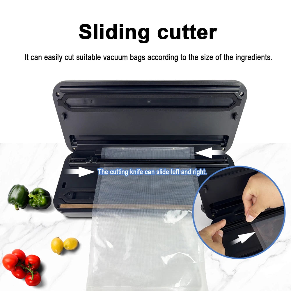 DUTRIEUX Vacuum Food Sealer Machine 85W – Automatic & Sous Vide Vacuum Food Sealer SPOT
