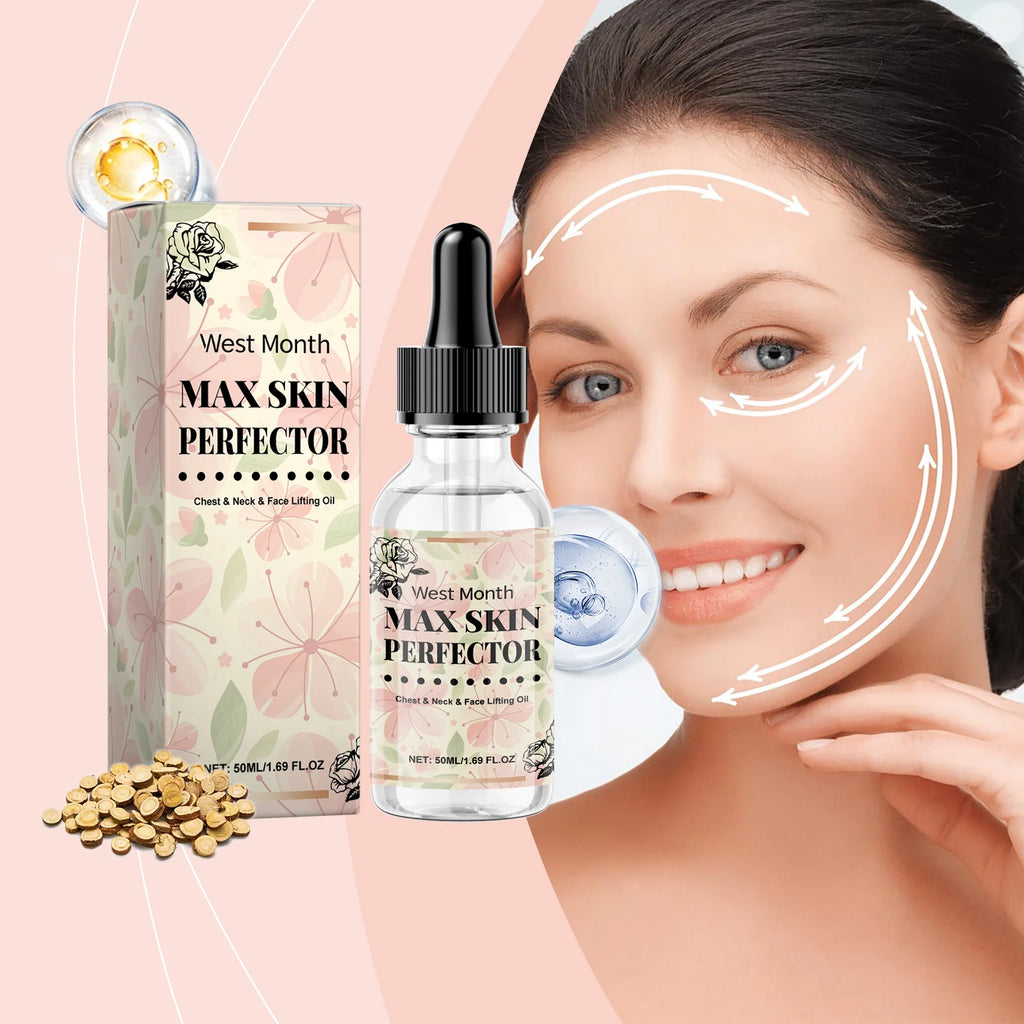 WEST MONTH Face Neck & Chest Nourishing Oil | Radiance Boost Face & Body Oil SPOT