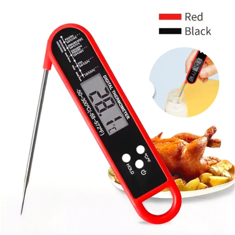 Digital Instant-Read Meat Thermometer with Backlight | BBQ & Kitchen Meat Thermometer SPOT