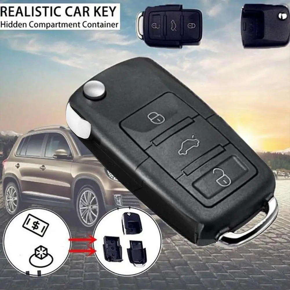 VW Volkswagen B5 3-Button Flip Remote Key Shell Replacement Key Shell Replacement SPOT