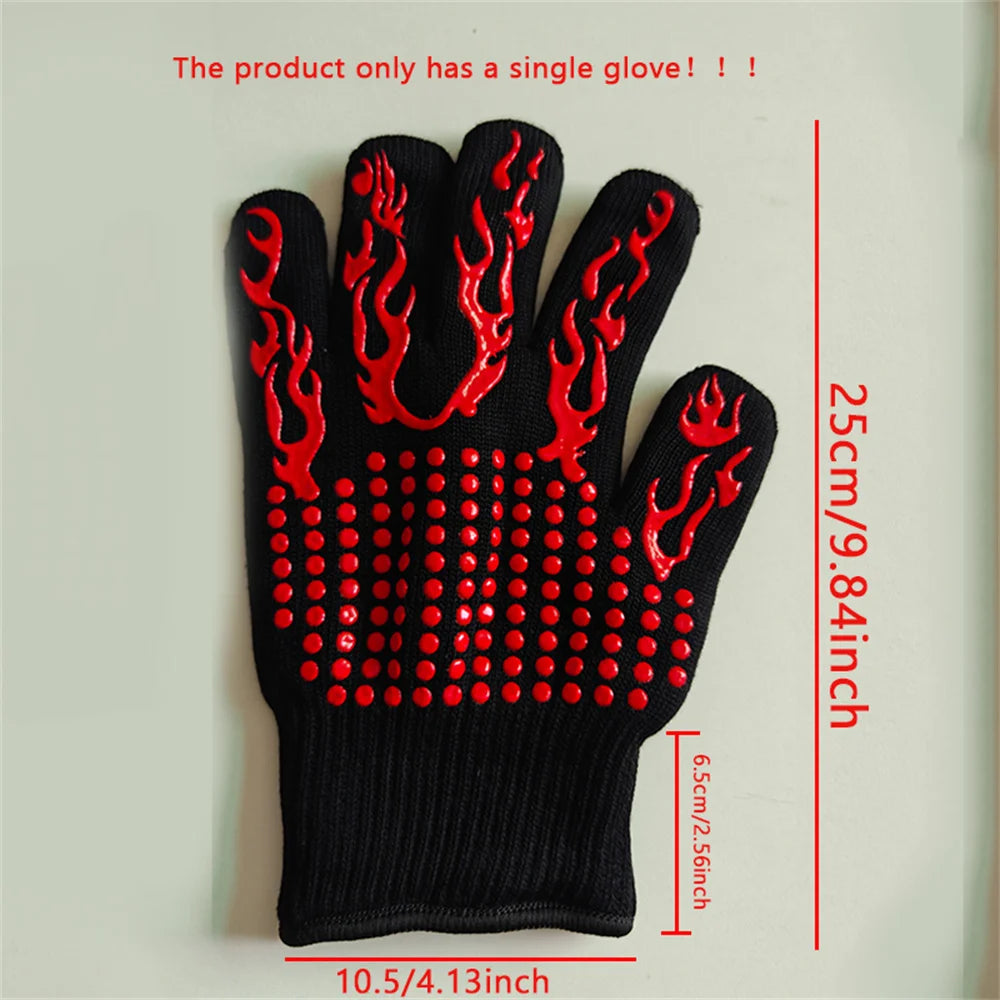 Heat Resistant BBQ Oven Glove – Flame Retardant, 300–500°C Oven & BBQ Glove SPOT