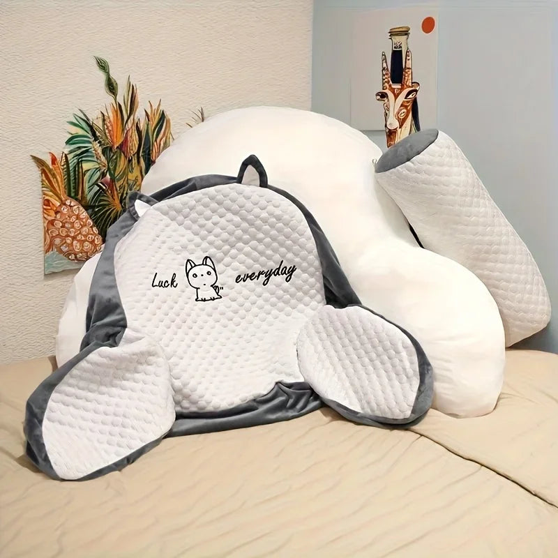 Ergonomic Reading Pillow – Adjustable Lumbar Back Support Cushion Reading Support Pillow SPOT