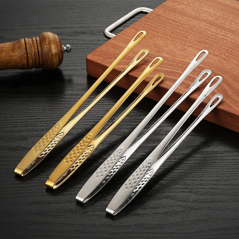 Stainless Steel BBQ Tongs – Long Handle, Non-Slip Kitchen Tongs Kitchen Tongs SPOT