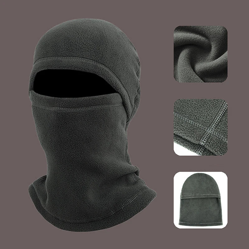 Winter Fleece Balaclava Full Face Mask – Windproof Ski Cover Winter Balaclava Mask SPOT
