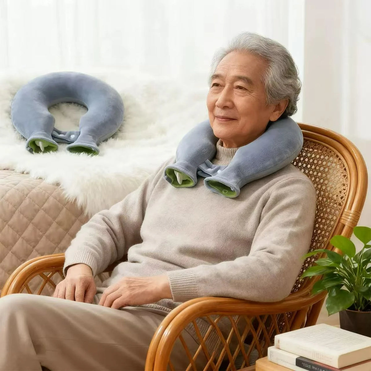 U-Shaped Neck & Shoulder Hot Water Bag – Winter Warming Wrap Hot Water Bag SPOT