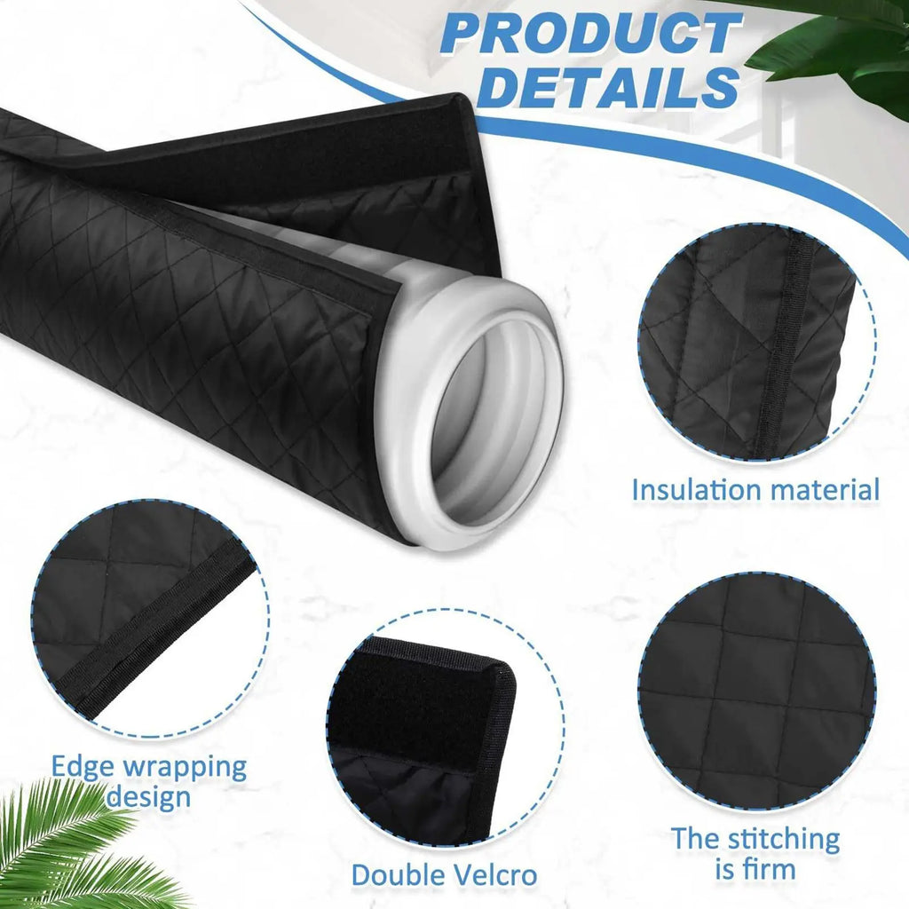 Portable AC Hose Insulation Sleeve – 5 & 5.9" Pipe Cover AC Hose Insulation Sleeve SPOT