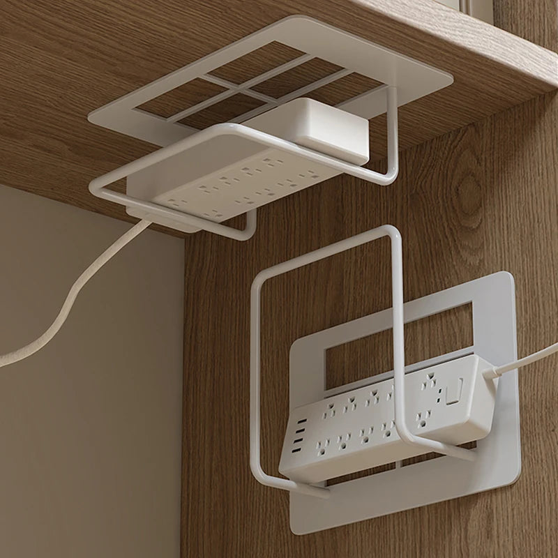 No-Drill Wall-Mounted Router & Set-Top Box Storage Shelf Wall Storage Shelf SPOT