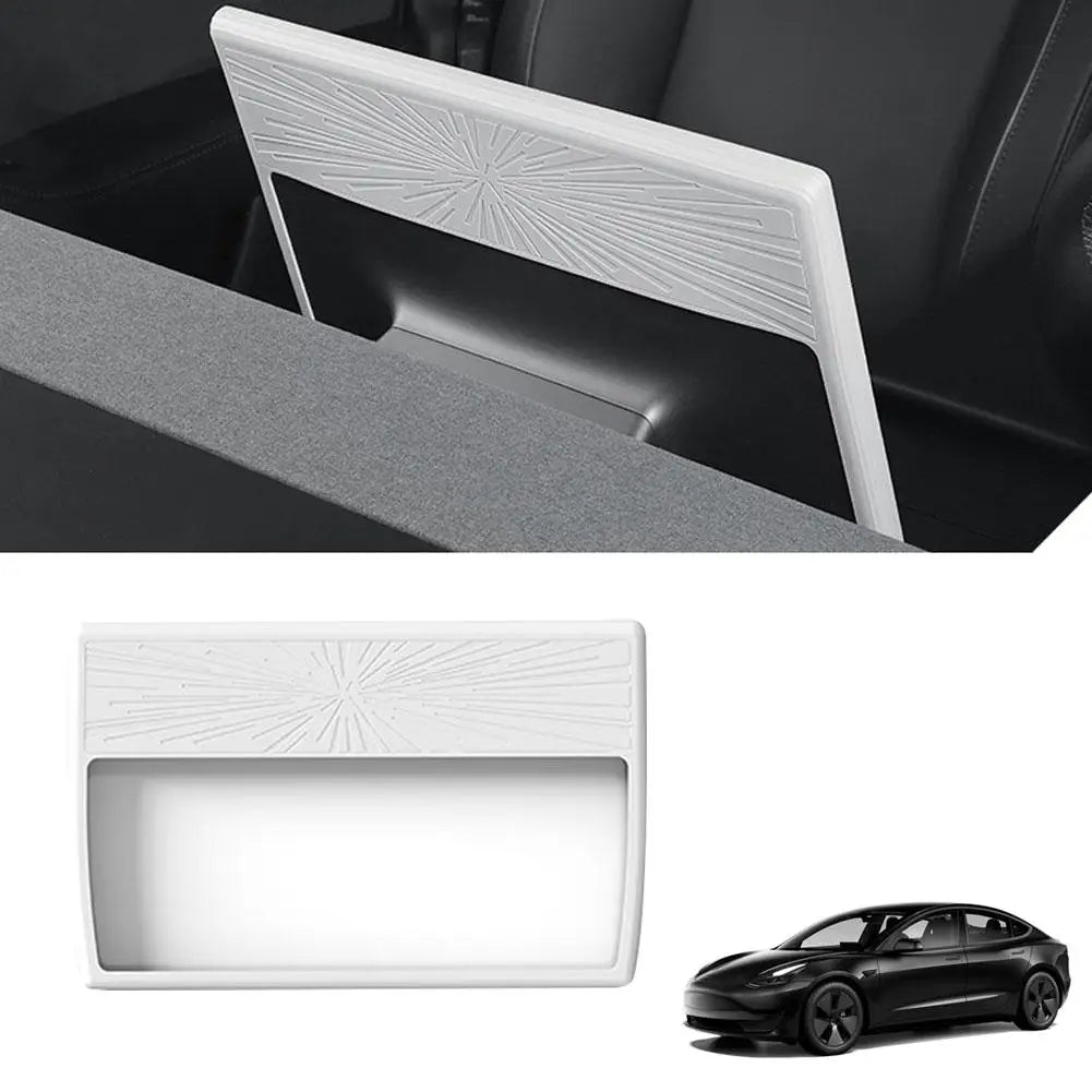 Silicone Screen Frame Protector for Tesla Model Y 16" Display Car Screen Protector SPOT White