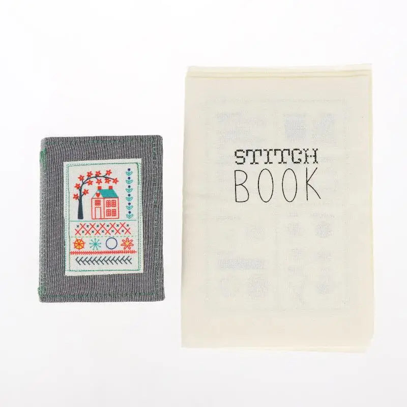 Embroidery Pattern Book – Handmade Fabric Cover DIY Tutorial Embroidery Craft Book SPOT