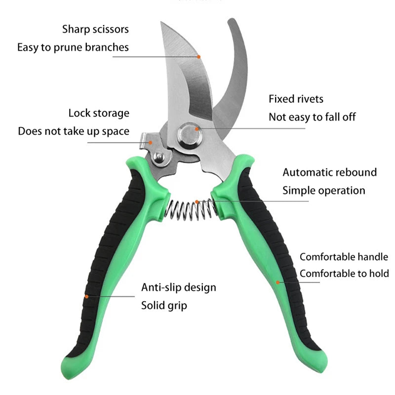 Bird Beak Pruning Scissors – Stainless Steel Garden Shears Pruning Scissors SPOT