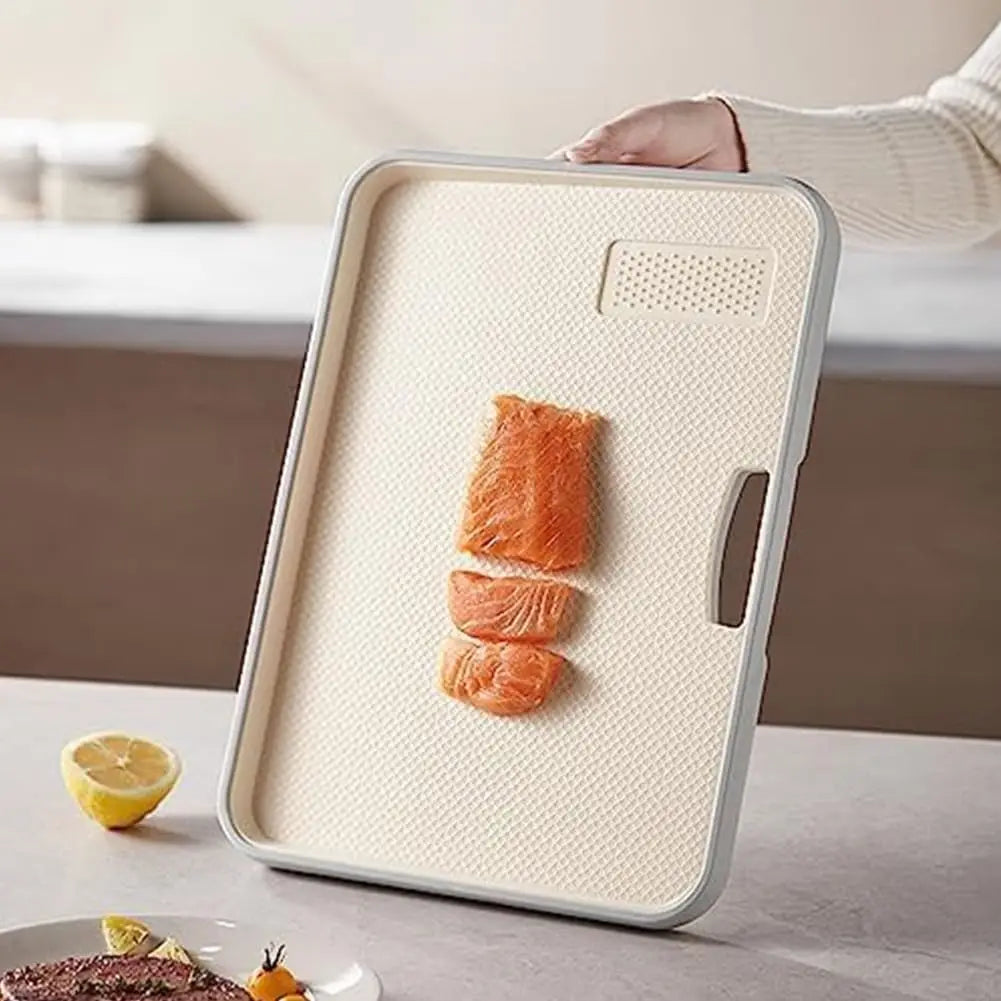 Double-Sided Antibacterial Cutting Board – Anti-Mold Chopping Block Kitchen Cutting Board SPOT