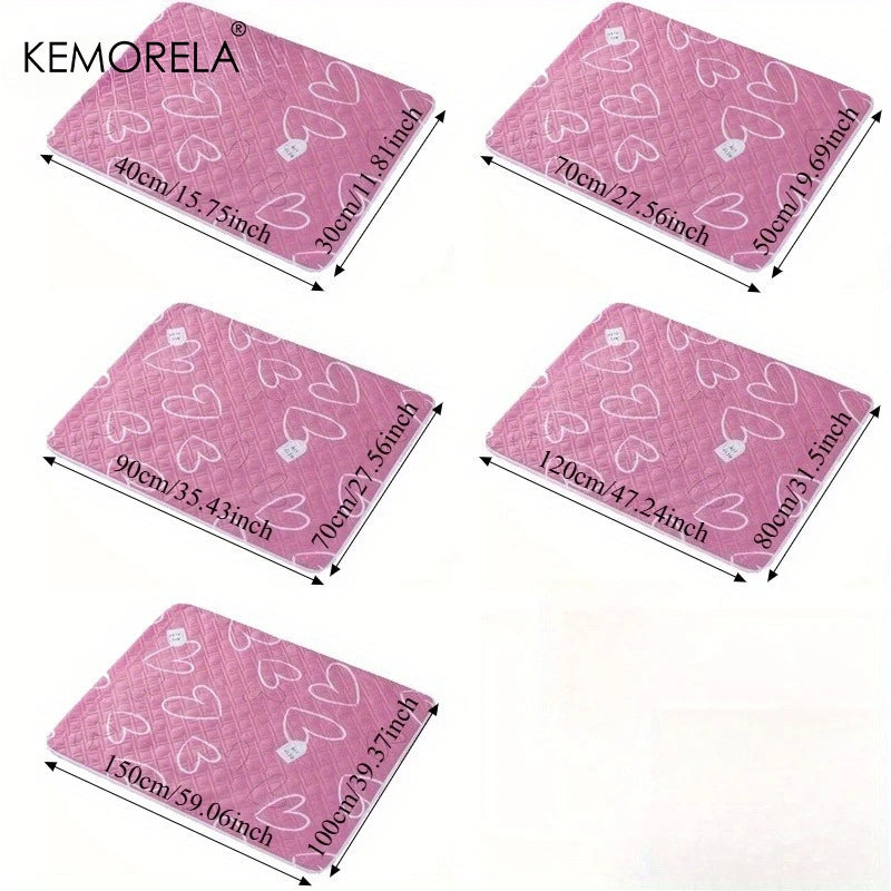 2-Pack Extra Large Reusable Pet Pee Mats – Non-Slip Washable Reusable Pet Mat SPOT