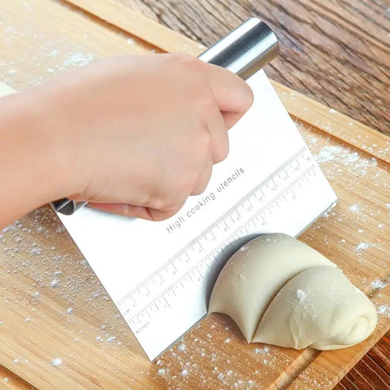 Stainless Steel Dough Scraper & Bench Scraper with Scale Dough Bench Scraper SPOT