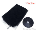 Cuttable Mosquito Window Screen Mesh – Tool-Free Install Window Insect Screen SPOT Black 150x200cm