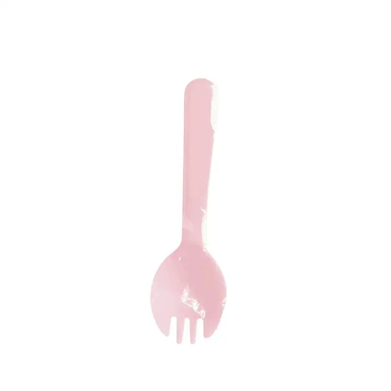 100-Pack Individually Wrapped BPA-Free Plastic Spoons – Party Disposable Cutlery SPOT