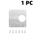 Stainless Steel Hinge Repair Plates – Cabinet & Drawer Fix Kit Hinge Repair Plate SPOT 1 PC