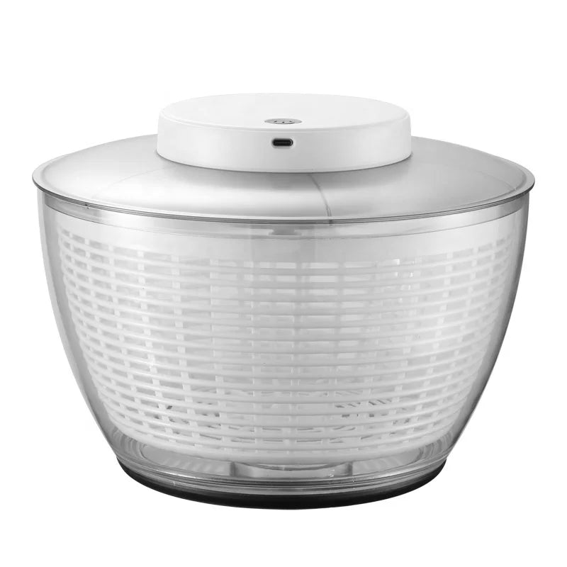 Electric Salad Spinner 4.5L – Fruit & Vegetable Washer Dryer Electric Salad Spinner SPOT Default Title
