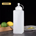 Large Squeeze Sauce Bottle 800/1000ml – Condiment Dispenser Condiment Squeeze Bottle SPOT 1000ml