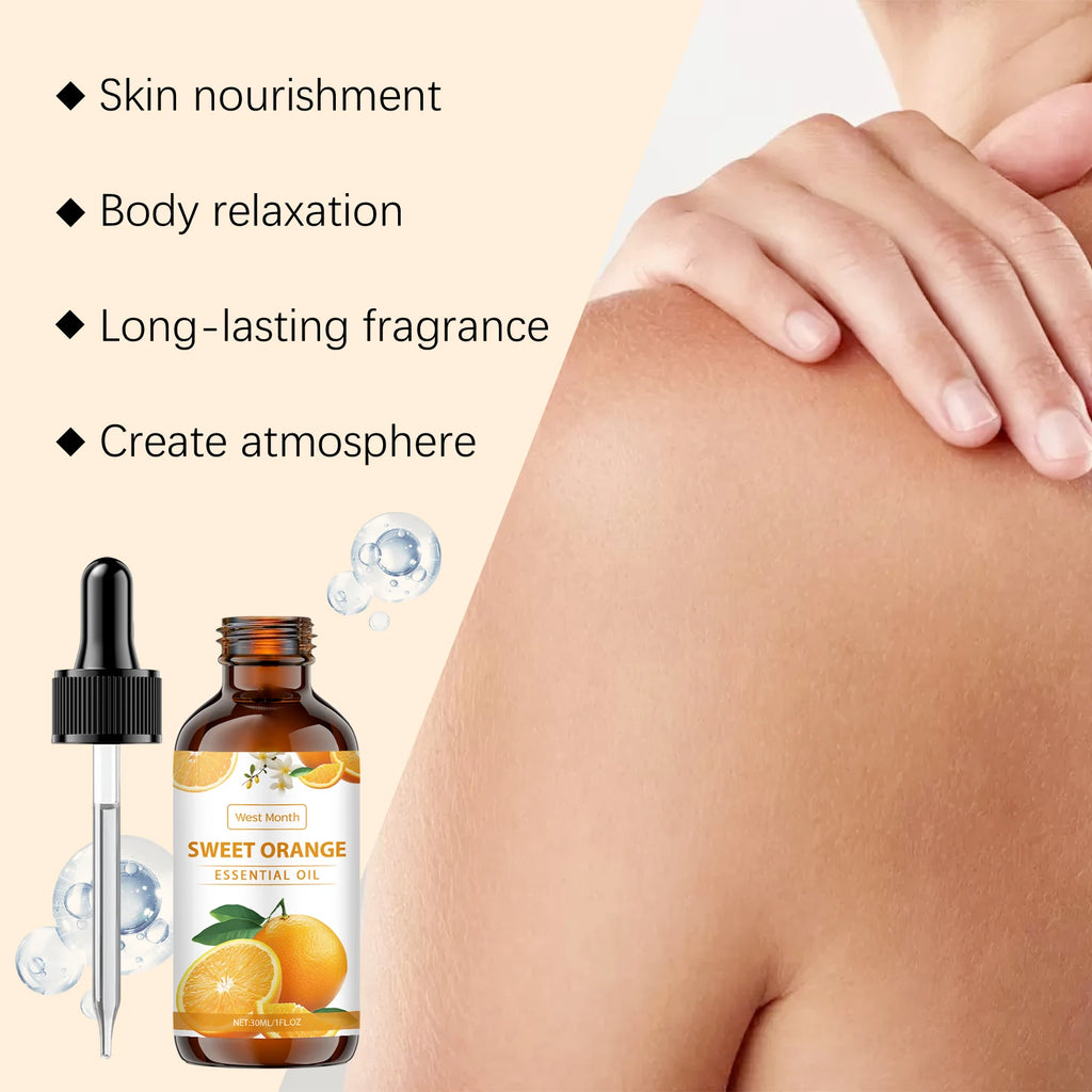 Sweet Orange Essential Oil – Hydrating Body Massage & Skin Care Essential Oil SPOT