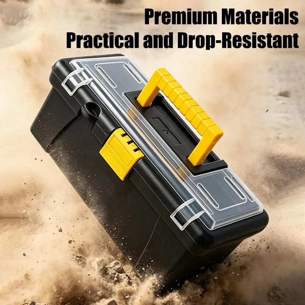 Hard Case Portable Plastic Toolbox – Waterproof Organizer Tool Storage Box SPOT
