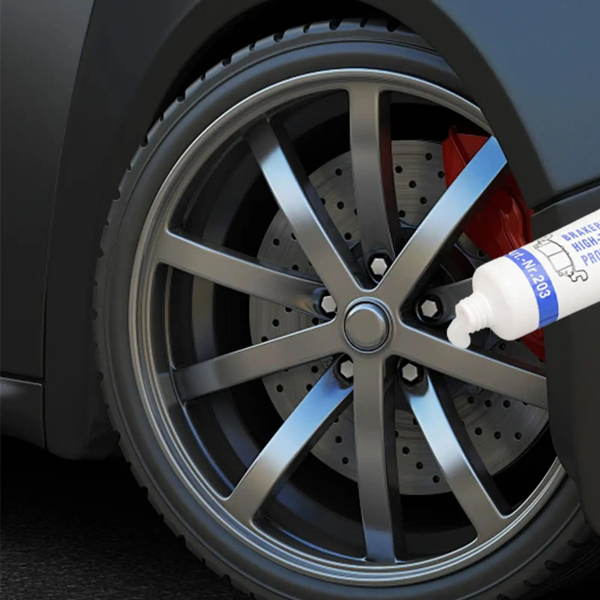 Brake Grease Lubricant 15g – High-Temp Automotive Brake Lube Brake Grease Lubricant SPOT