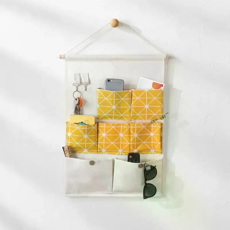 Fabric Over-Door Pocket Organizer – Multi-Pocket Hanging Storage Hanging Pocket Organizer SPOT