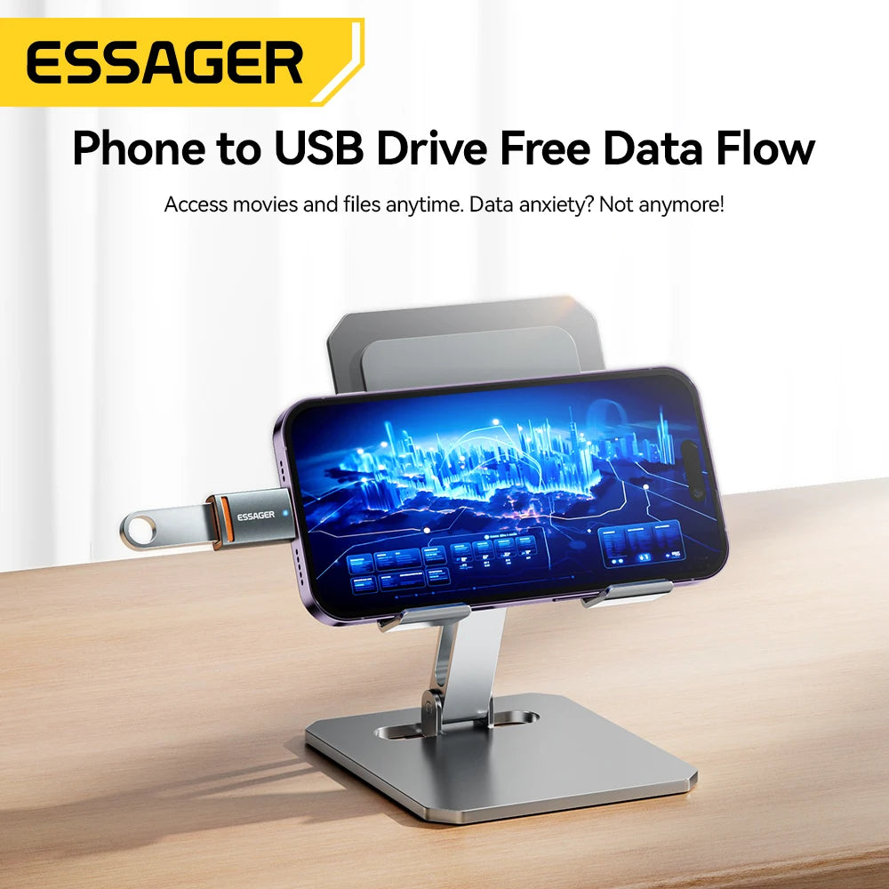 Essager USB 3.0 OTG Adapter – Type-C, Micro & Lightning USB OTG Adapter SPOT