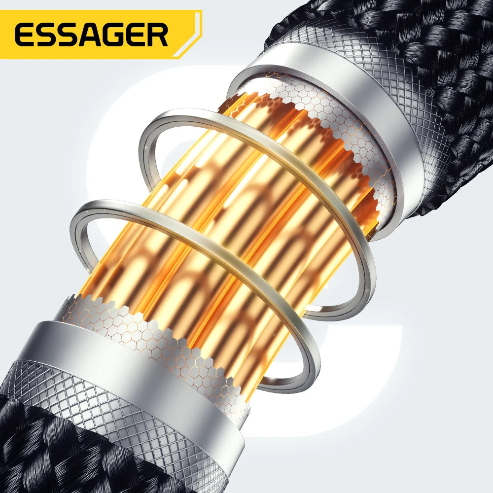 Essager Spring USB-C to Lightning Cable – PD 29W Fast Charge USB Charging Cable SPOT