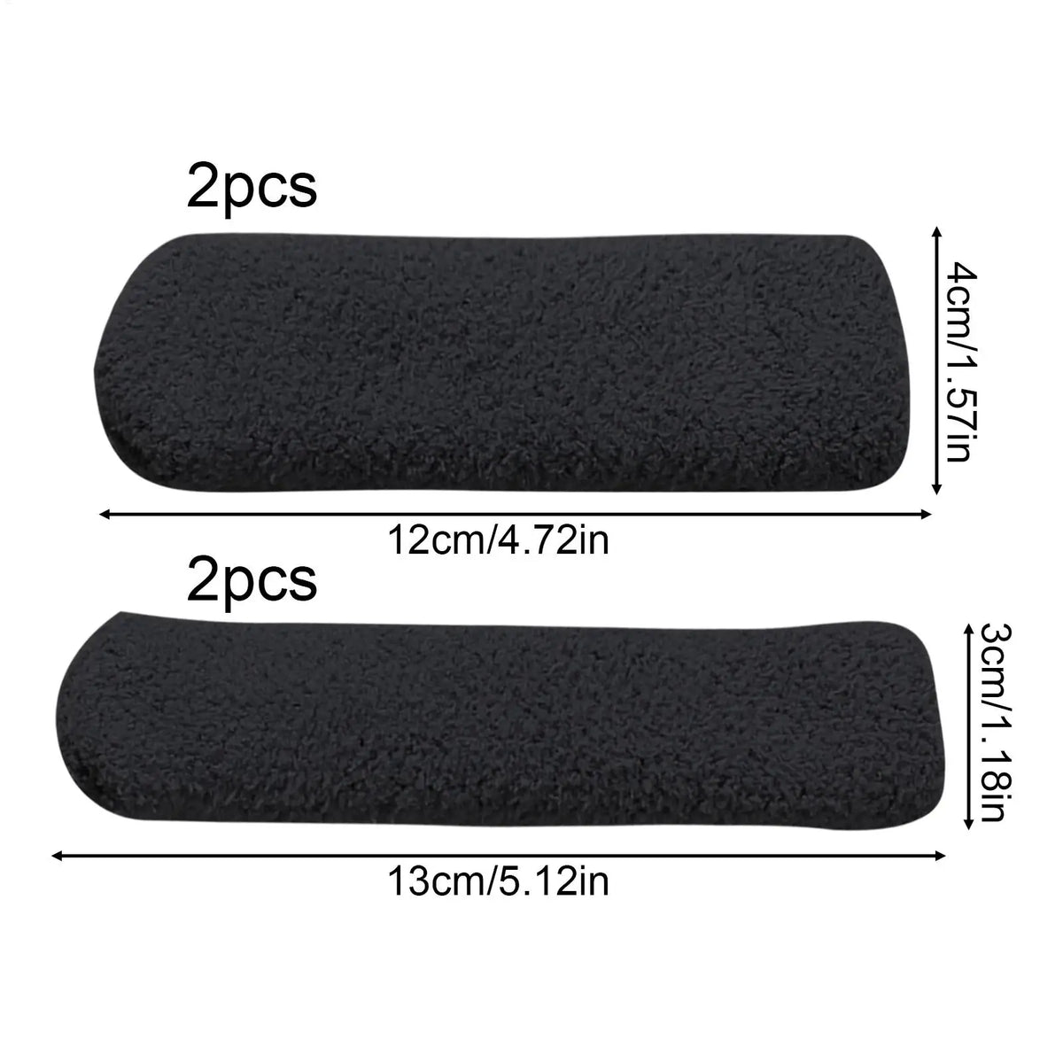 Plush Motorcycle Handlebar & Brake Lever Covers | Winter Warmers Handlebar Grip Covers SPOT