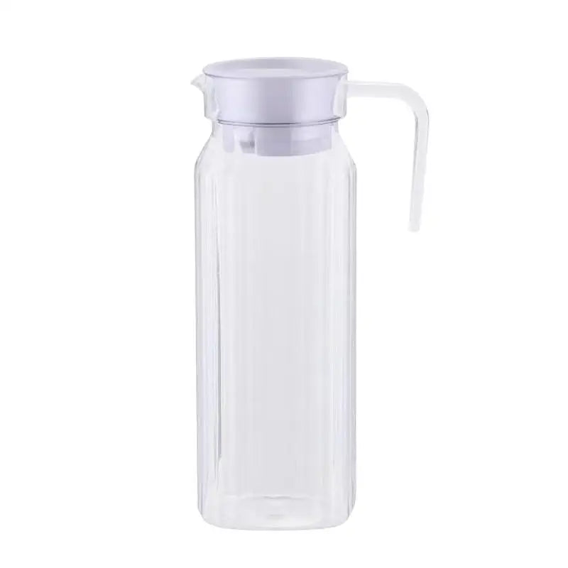 Clear Plastic Juice Pitcher – Fridge & Kitchen Drink Jug Kitchen Pitcher Jug SPOT