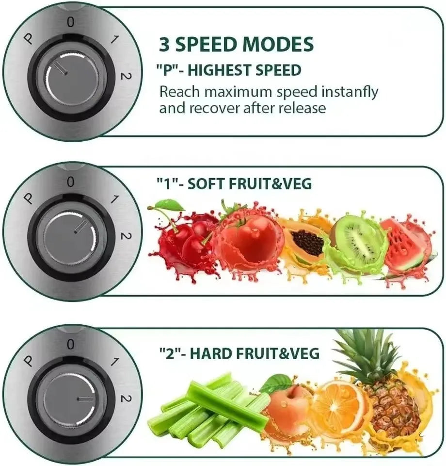 DUTRIEUX 4-in-1 Juicer Blender 1200W – 1.7L Stainless Steel Juicer Blender SPOT