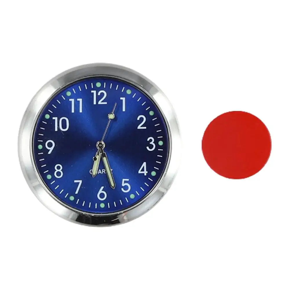 Mini Metal Car Dashboard Clock – Luminous Analog Quartz Car Dashboard Clock SPOT A