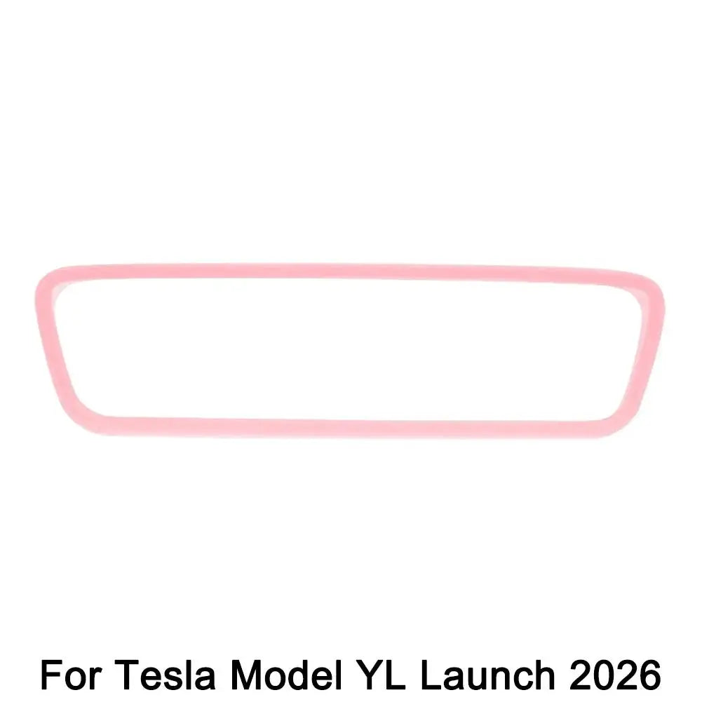 Silicone Rearview Mirror Cover for Tesla Model Y 2026 Mirror Protective Cover SPOT Pink