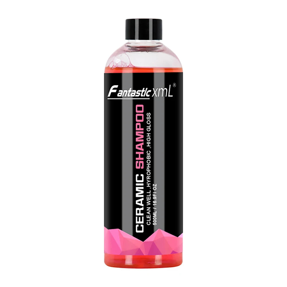 GLASKLARE Super Foam Car Wash Shampoo 500ml – Wax & Shine Car Wash Shampoo SPOT Enhanced version