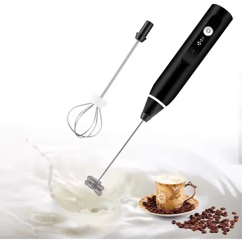 2-in-1 USB Rechargeable Electric Milk Frother & Matcha Whisk Electric Milk Frother SPOT Default Title