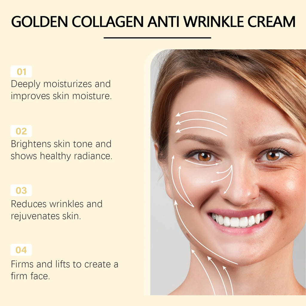24K Gold Collagen Face Cream – Firming, Brightening & Hydrating Face Moisturizer Cream SPOT
