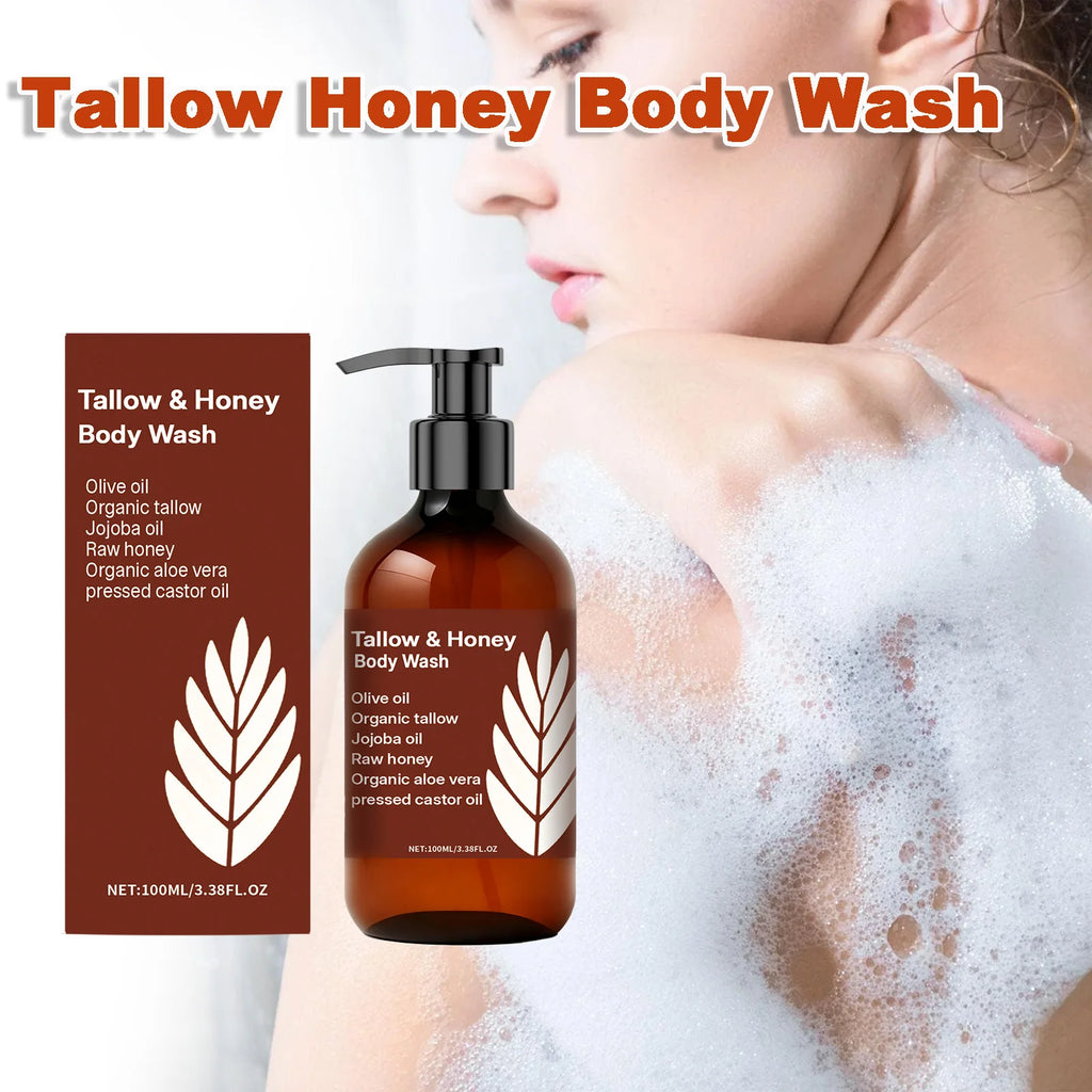 Hoygi Tallow & Honey Body Wash – Nourishing Shower Gel 100ml Body Wash SPOT