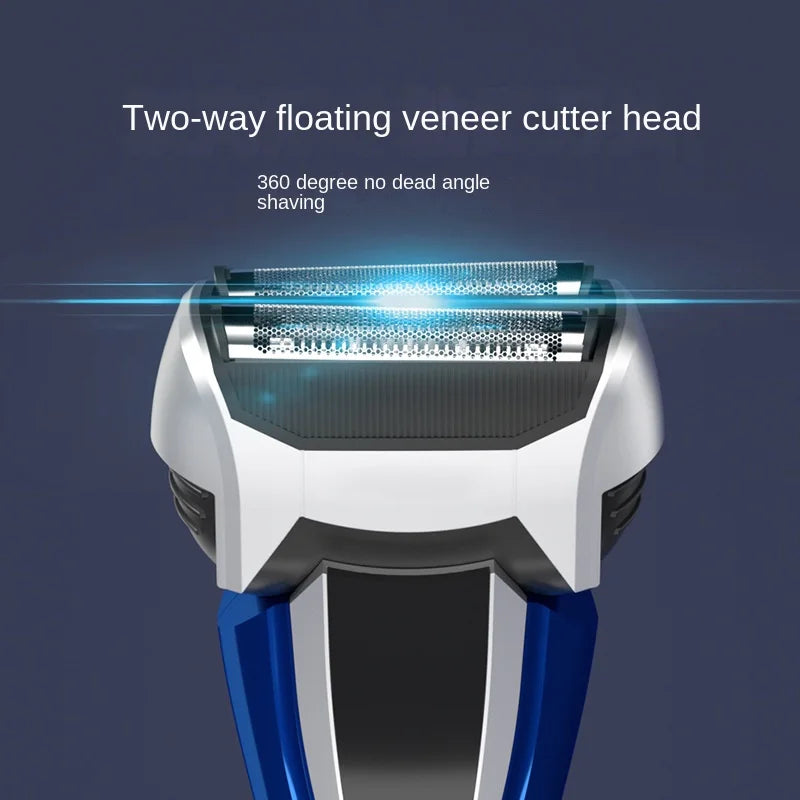 Men's Rechargeable Electric Foil Shaver – Stainless Steel Electric Foil Shaver SPOT