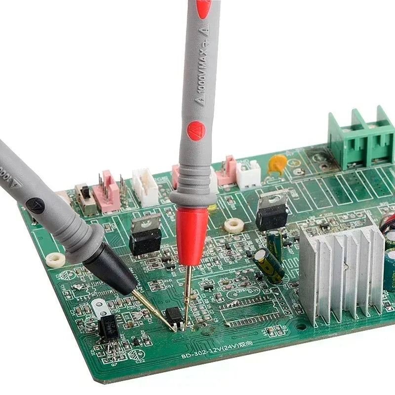 Multimeter Test Leads 10A Gold-Plated Tips & Crocodile Clips Multimeter Test Leads SPOT