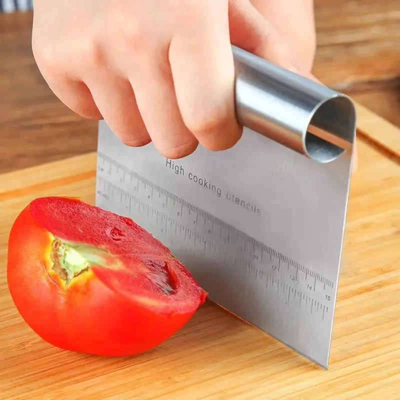 Stainless Steel Dough Scraper & Bench Scraper with Scale Dough Bench Scraper SPOT