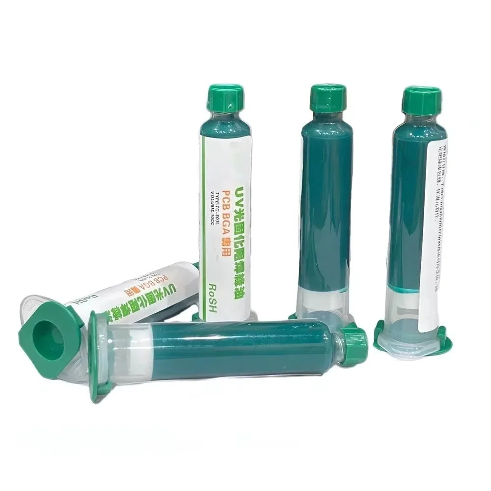 UV Curing Solder Mask Green Oil – PCB Insulation Coating PCB Solder Mask SPOT
