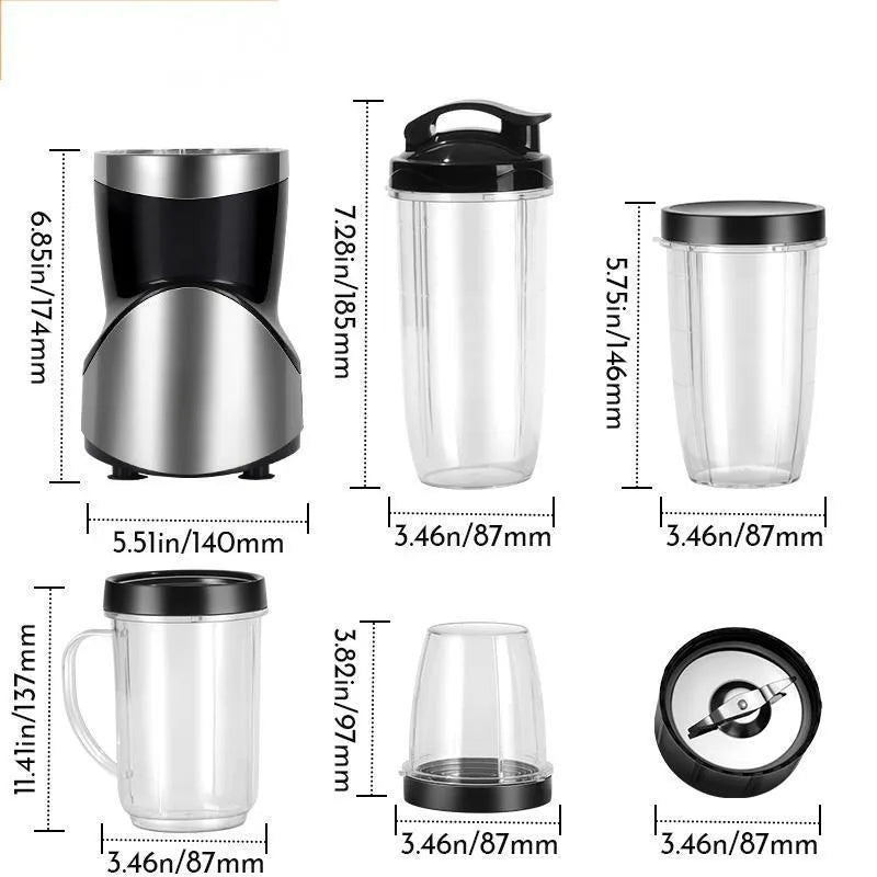 DUTRIEUX 4-in-1 Portable Blender, Juicer & Meat Grinder 4-in-1 Kitchen Blender SPOT