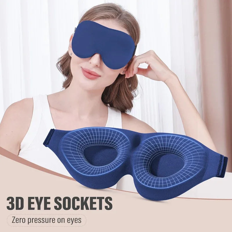 3D Sleep Eye Mask – Breathable, Light-Blocking & Super Soft Sleep Eye Mask SPOT