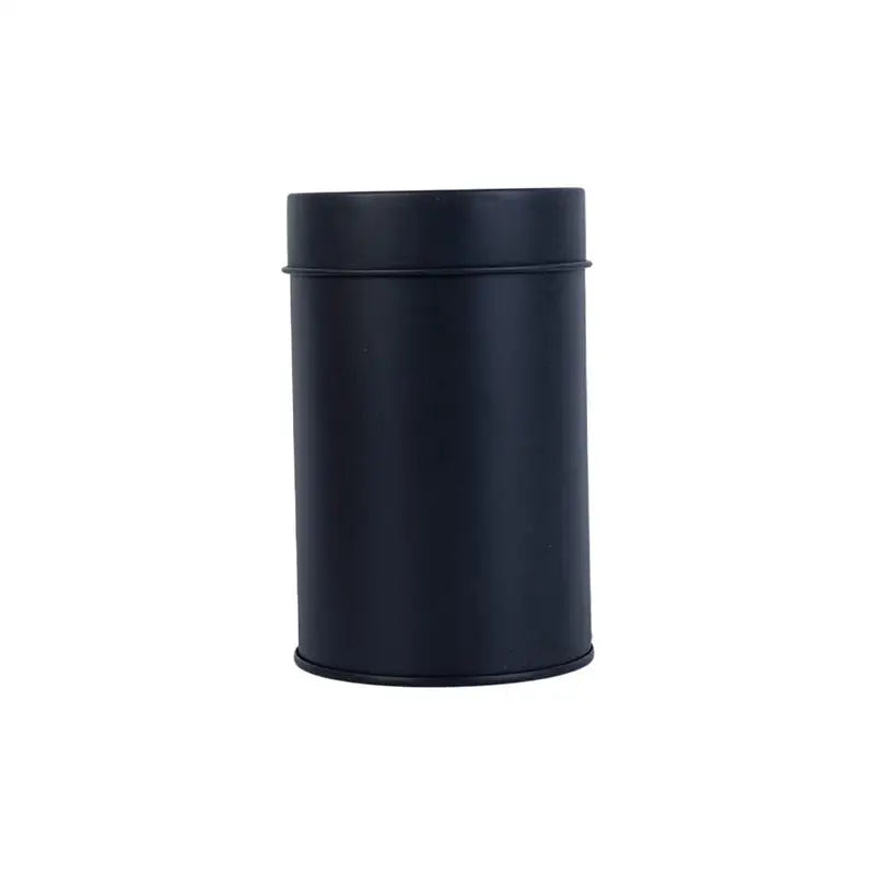 Cylindrical Metal Tea Canister – Double Airtight Lid, 530ml Airtight Storage Tin SPOT A2