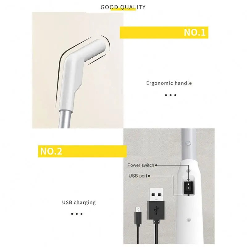 DUTRIEUX Cordless Electric Self-Cleaning Mop | Rechargeable Cordless Electric Mop SPOT